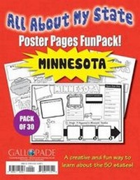 Enlarge image Cover: All about My State-Minnesota Funpack (Pack of 30) - Gallopade International