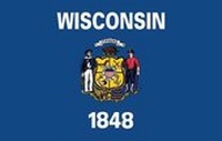 Enlarge image Cover: Wisconsin Flag Magnet - Gallopade International