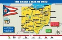 Enlarge image Cover: Ohio State Map - Gallopade International