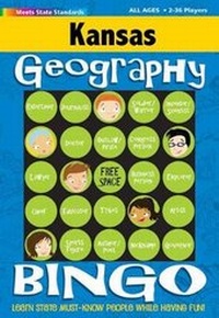 Enlarge image Cover: Kansas Geography Bingo - Gallopade International