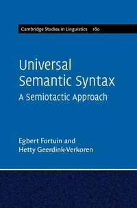 Enlarge image Cover: Universal Semantic Syntax - Cambridge University Press