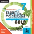 Cover: Essential Mathematics Gold for the Australian Curriculum Year 7 2ed Reactivation (Card) Gold - Cambridge University Press