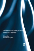 Cover: Deliberations: The Journals of Roland Barthes - Routledge