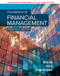 Cover: ISE Foundations of Financial Management - McGraw-Hill Education
