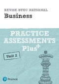 Cover: Pearson REVISE BTEC National Business Practice Assessments Plus U2 - for 2025 exams - Pearson Education Limited