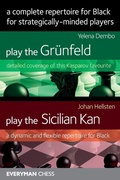 Cover: A Complete Repertoire for Black for Strategically Minded Players - Everyman Chess