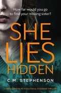 Cover: She Lies Hidden - Bloodhound Books