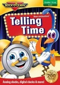 Cover: Telling Time DVD - Rock 'n Learn