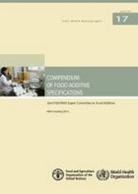 Enlarge image Cover: Compendium of food additive specifications - Food & Agriculture Organization of the United Nations (FAO)