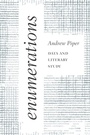Cover: Enumerations - University of Chicago Press