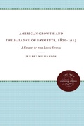 Cover: American Growth and the Balance of Payments, 1820-1913 - The University of North Carolina Press