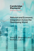 Cover: Nativism and Economic Integration across the Developing World - Cambridge University Press