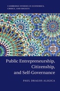 Cover: Public Entrepreneurship, Citizenship, and Self-Governance - Cambridge University Press