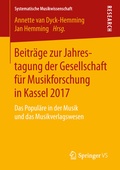 Cover: Beitr&auml;ge zur Jahrestagung der Gesellschaft f&uuml;r Musikforschung in Kassel 2017 - Springer VS