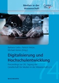Cover: Digitalisierung und Hochschulentwicklung - Waxmann