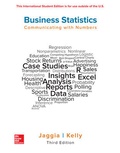 Cover: ISE Business Statistics: Communicating with Numbers - McGraw-Hill Education