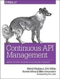 Cover: Continuous API Management - O'Reilly