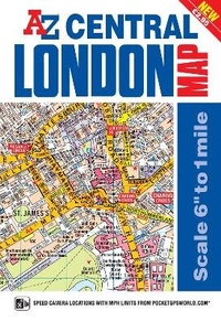 Abbildung von: London A-Z Central Map - Geographers' A-Z Map Co Ltd