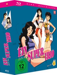 Abbildung von: Ein Supertrio - Cat's Eye - Blu-ray-Box 2 (4 Blu-rays) - Crunchyroll