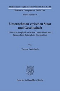 Abbildung von: Unternehmen zwischen Staat und Gesellschaft. - Duncker & Humblot