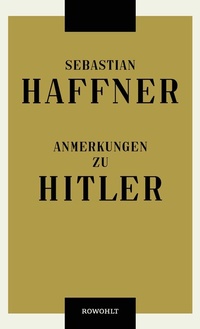 Abbildung von: Anmerkungen zu Hitler - Rowohlt