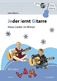 Abbildung von: Jeder lernt Gitarre - Neue Lieder im Winter - Schott Music