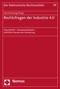 Abbildung von: Rechtsfragen der Industrie 4.0 - Nomos