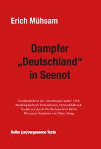 Abbildung von: Dampfer "Deutschland" in Seenot - Die Buchmacherei