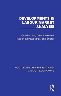 Enlarge image Cover: Developments in Labour Market Analysis - Routledge