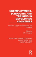 Cover: Unemployment, Schooling and Training in Developing Countries - Routledge