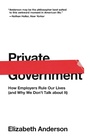 Cover: Private Government - Princeton University Press