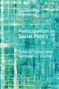 Cover: Participation in Social Policy - Cambridge University Press