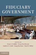 Cover: Fiduciary Government - Cambridge University Press