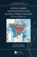 Cover: Model-based Geostatistics for Global Public Health - CRC Press
