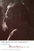 Cover: Dramatist in America - The University of North Carolina Press