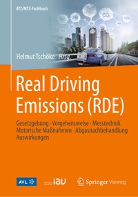Enlarge image Cover: Real Driving Emissions (RDE) - Springer Vieweg