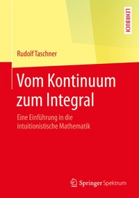 Abbildung von: Vom Kontinuum zum Integral - Springer Spektrum