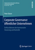Abbildung von: Corporate Governance öffentlicher Unternehmen - Springer Gabler