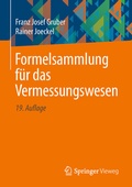 Cover: Formelsammlung f&uuml;r das Vermessungswesen - Springer Vieweg
