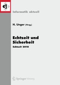 Cover: Echtzeit und Sicherheit - Springer Vieweg