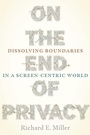 Cover: On the End of Privacy - University of Pittsburgh Press
