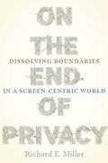 Cover: On the End of Privacy - University of Pittsburgh Press