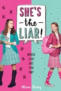 Cover: She's the Liar - Scholastic US