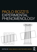 Cover: Paolo Bozzi's Experimental Phenomenology - Routledge