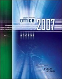 Abbildung von: Microsoft Office Access 2007 Brief - McGraw-Hill Professional