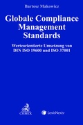 Cover: Globale Compliance Management Standards - LexisNexis Verlag ARD ORAC GmbH