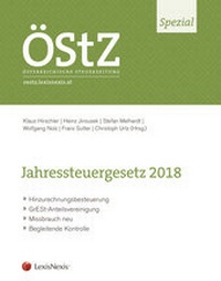 Abbildung von: ÖStZ Spezial: Jahressteuergesetz 2018 - LexisNexis ARD ORAC