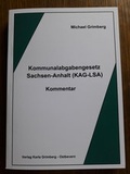 Cover: Kommunalabgabengesetz Sachsen-Anhalt (KAG-LSA) - Grimberg, K