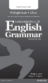 Enlarge image Cover: Fundamentals of English Grammar MyLab English and eText Access Code Card - Pearson Education (US)