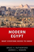 Cover: Modern Egypt - OUP eBook